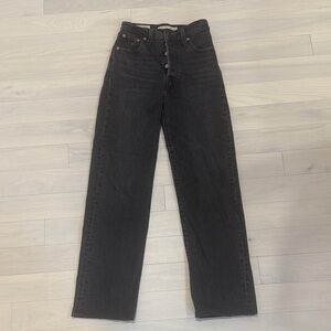 Levi’s Ribcage Straight Ankle, Black